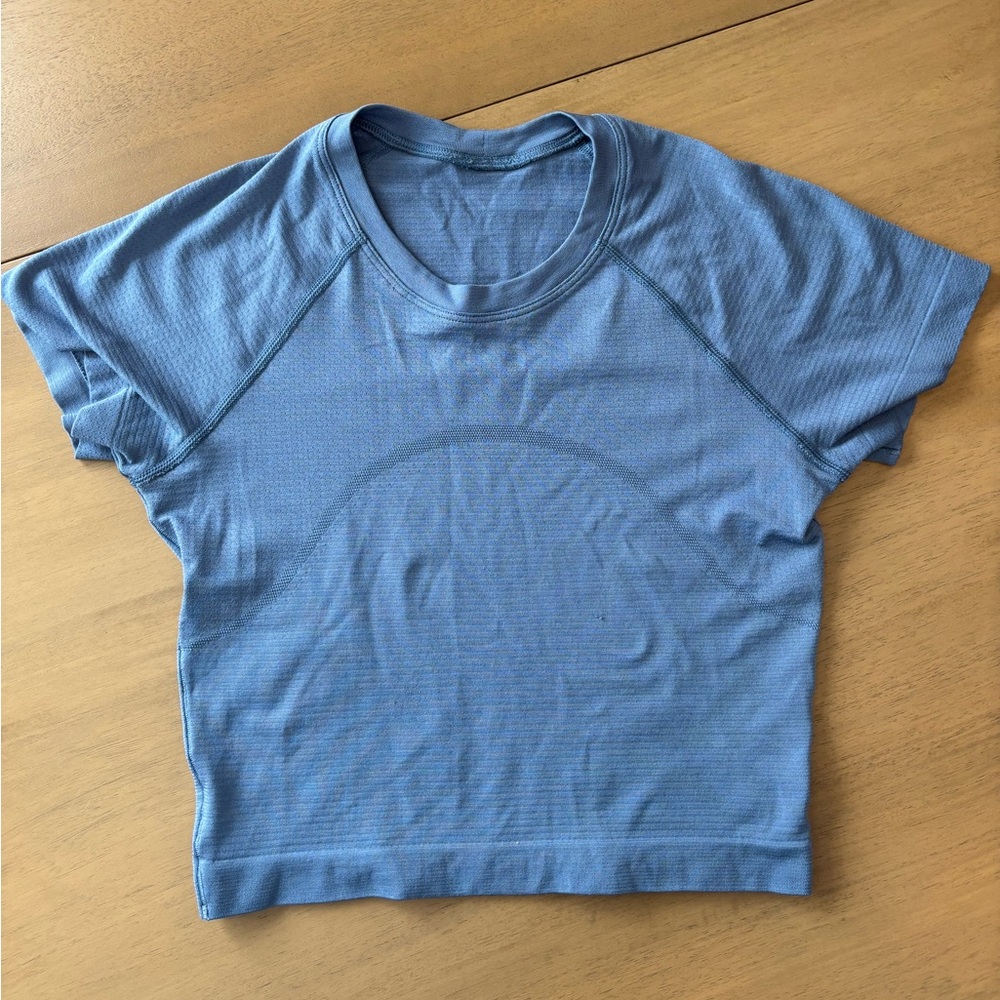 Lululemon Swiftly Tech Cropped Short-Sleeve Shirt 2.0